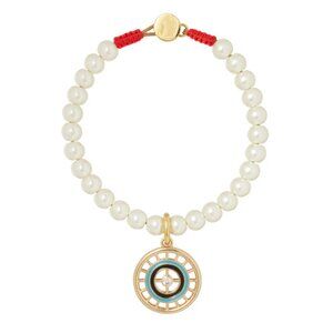 BEST Roxanne Assoulin Pearl and Protect Charm Bracelet